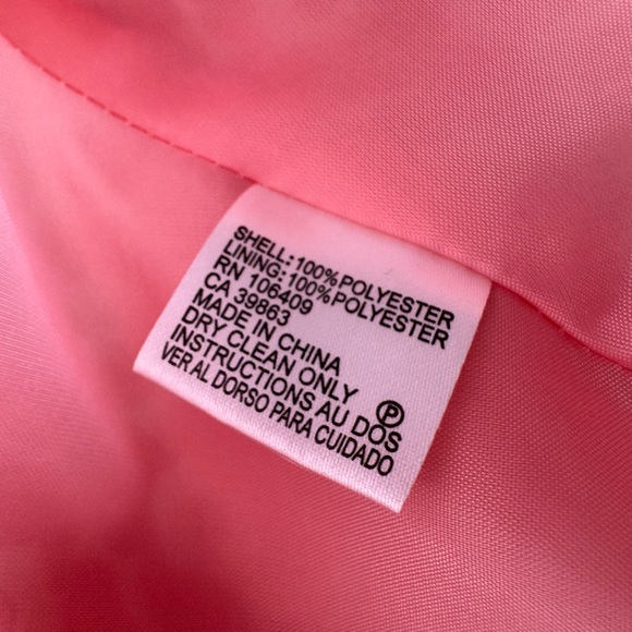 Tahari Arthur S. Levine Pink Sleeveless Floral Patterned Dress Size 12 - Picture 4 of 5